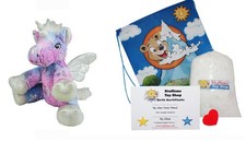 Make Your Own Stuffed Animal Cuddly Soft Stardust the Unicorn Kit 16"- No Sew -