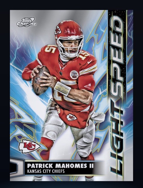 2025 Topps NFL Chrome Cosmic Light Speed- PATRICK MAHOMES (TOPPS NFL DigitalCard