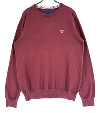 Gant Men's 30 Wool Crew Neck Sweater Size M