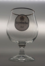 Krombacher Pilsener Bier Bierpokale Biergläser 0,3l Brauerei Kneipe Schwenker
