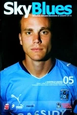 Coventry City v Sheffield United 15/9/2009 Championship. Official programme.