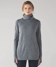 Lululemon Sweat And Savasana Merino Wool Sweater Size 2
