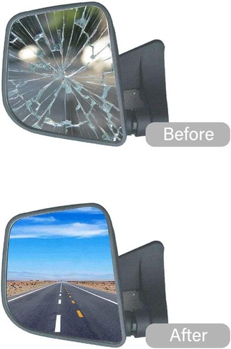 Passenger Side Mirror Glass For VOLVO S80/S40/S50 07-11/ C30/C70 08-13/S60/V70 - Picture 5 of 10