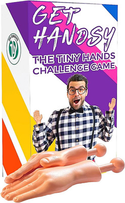 Get Handsy Challenge Game - 120 Hilarous Tiny Hand Challenges - Small Little Han