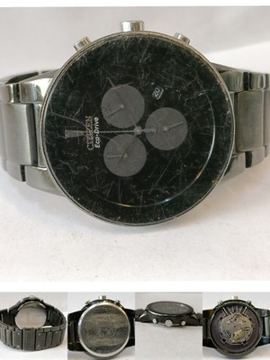 NOT WORKING REPAIR SPARE FOR PARTS CITIZEN ECO-DRIVE CHRONOGRAPH QUARTZ JAPAN