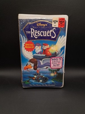 The Rescuers (VHS, 1998, 1999 Re-Release) Disney Masterpiece Brand New Sealed