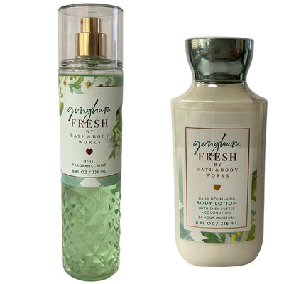 Gingham Fresh Fragrance Mist & Body Lotion Set
