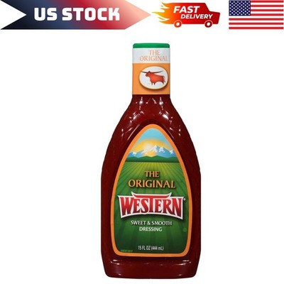15 fl oz Western Original Sweet and Smooth French Salad Dressing