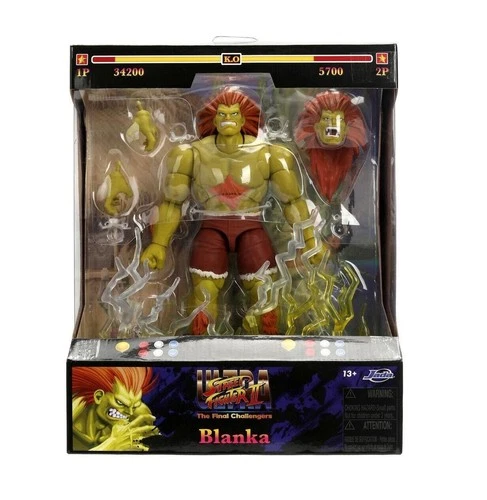 Jada Toys - Street Fighter II - Blanka Action Figure, In Stock