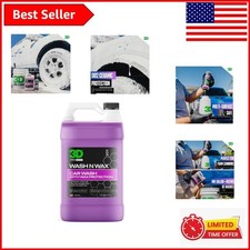 Wash N Wax Car Wash Soap - Ph Balanced 128 Oz Easy Rinse Formula Wash N Wax Car Wash Soap - Ph Balanced 128 Oz Easy Rinse Formula
