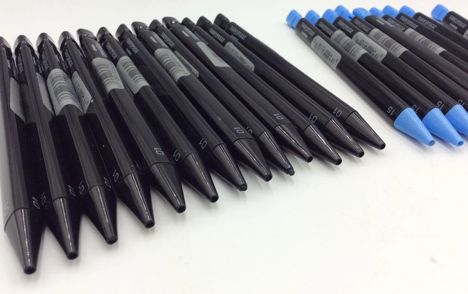 Lápis de cor mecânico Zebra Zensations, ENORME LOTE DE 42, cores mistas - Imagem 2 de 4