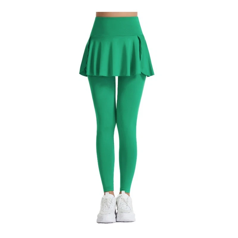High Waisted Butt Lifting Tennis Skirt Pants for Women – Yoga & Workout Ready