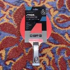 Stiga Force Table Tennis Ping Pong Paddle Rubber New 45/51/55/AA Tournament Red