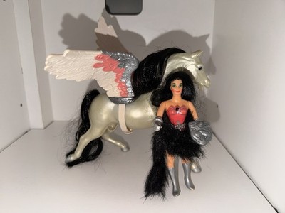 Vintage She-Ra Princess of Power CATRA with STORM Horse Action Figures Mattel
