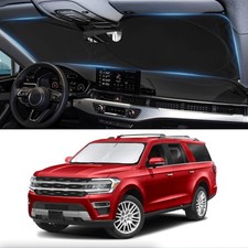 Sunshade for Expedition Windshield Sun Shade Custom-fit for 2025 2024 2023-20...