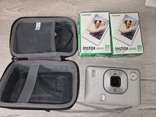 Fuji film Instax Mini LiPlay Sofortbildkamera Zubehör *wie NEU* 40 Pack LI Play