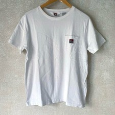 Ben Davis White Pocket T-Shirt L Size Excellent Condition Japan