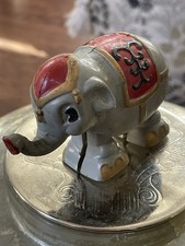 Vintage Collectible Toy Circus Elephant Ramp Walker Hong Kong 1950  s Rare