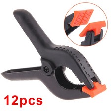 12pcs 6'' Large Strong Plastic Spring Clamps Clips Market Stall Clips DIY