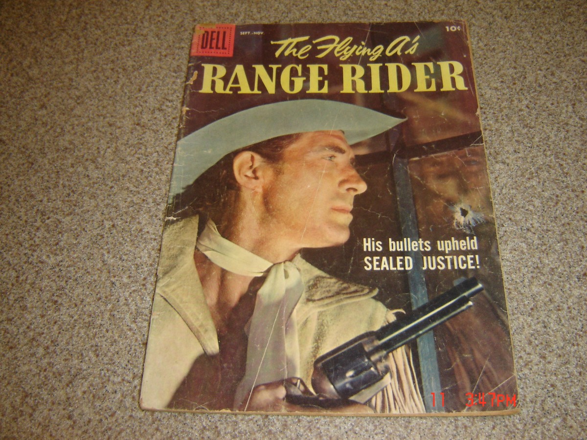 The Flying A's Range Rider #23 (Sep-Nov 1958, Dell) | eBay