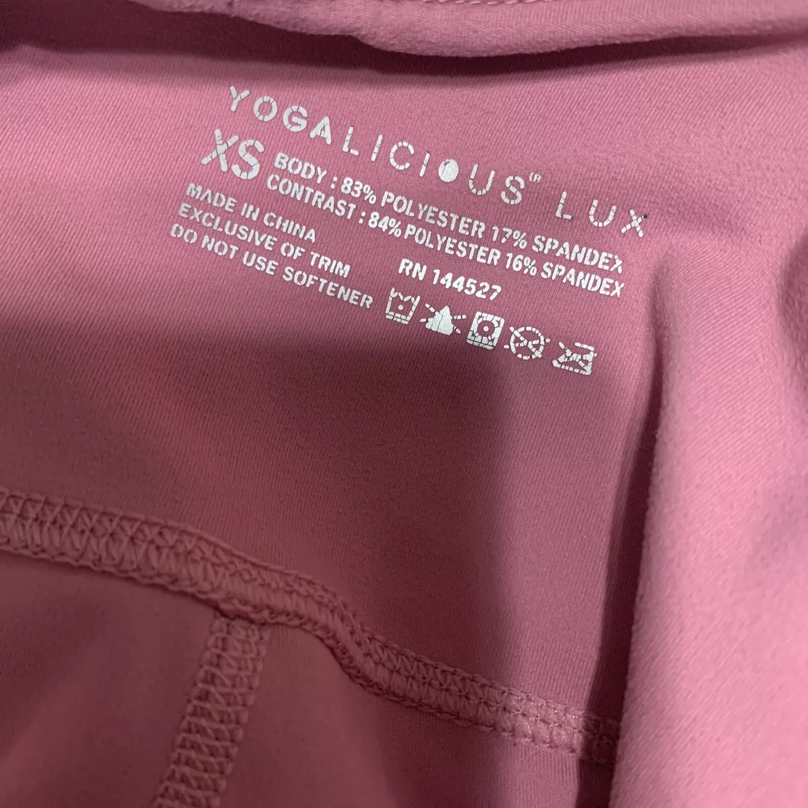 yogalicious solid lace up leggings