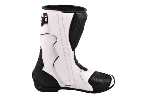 REAL LEATHER SPORTS RACE ARMOUR BOOTS 