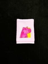 Cute Baby Towel 100 Cotton Pink Giraffe Embroidered 90x50cm