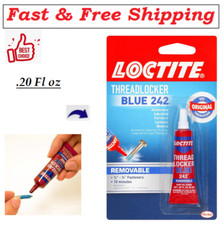 Loctite Threadlocker Blue 242 - Removable Thread Lock Glue for Nuts,Bolts, 6 ml 