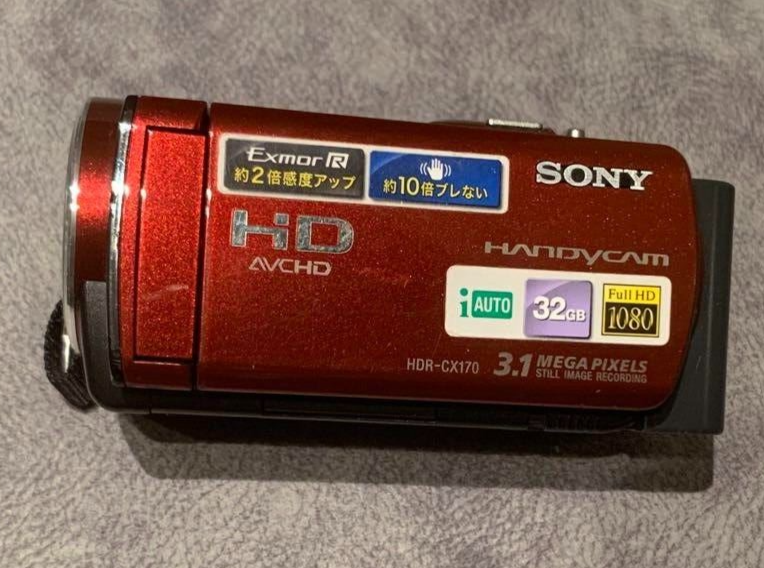 美品】Sony Handycam HDR-CX170 SONY HANDYCAM HDR-CX170