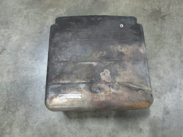 Lamborghini Murcielago, Rear Muffler Heat Shield, Burn Dmg, Used, P/N 07M251384
