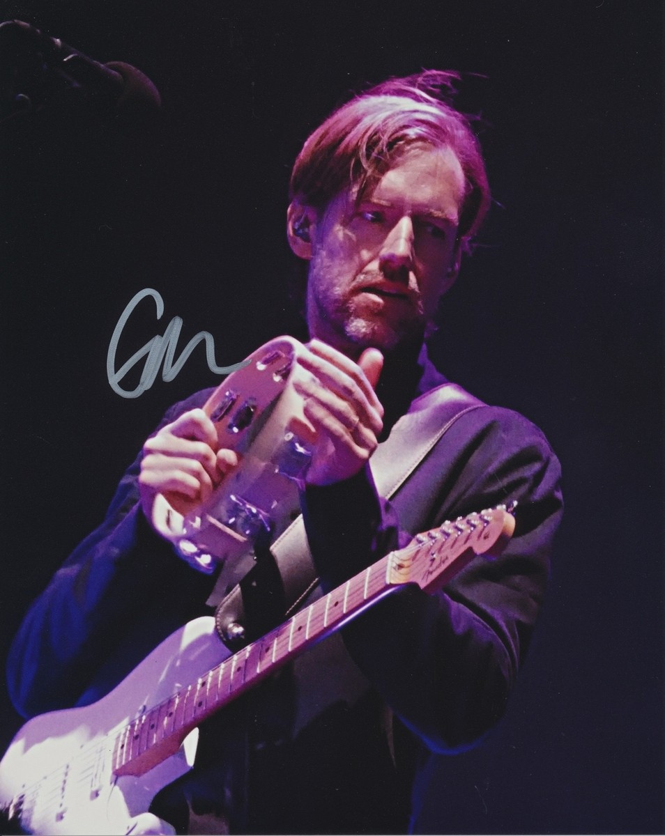 ED O'BRIEN SIGNED RADIOHEAD 8X10 PHOTO 2 | eBay