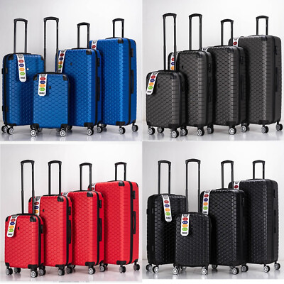 4-Rad ABS Hartschalenkoffer Spinner Rad Koffer Gepäck Trolley Tasche