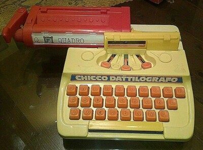 VINTAGE KIDS BEAN TYPOGRAPH 1977 ERA TOYS CASH REGISTER