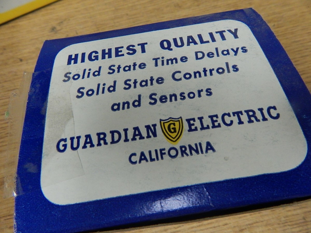 Relè Temporizzatore Regolabile Guardian Electric TDO 62C30-115A 0121-0857-6100 Nuovo