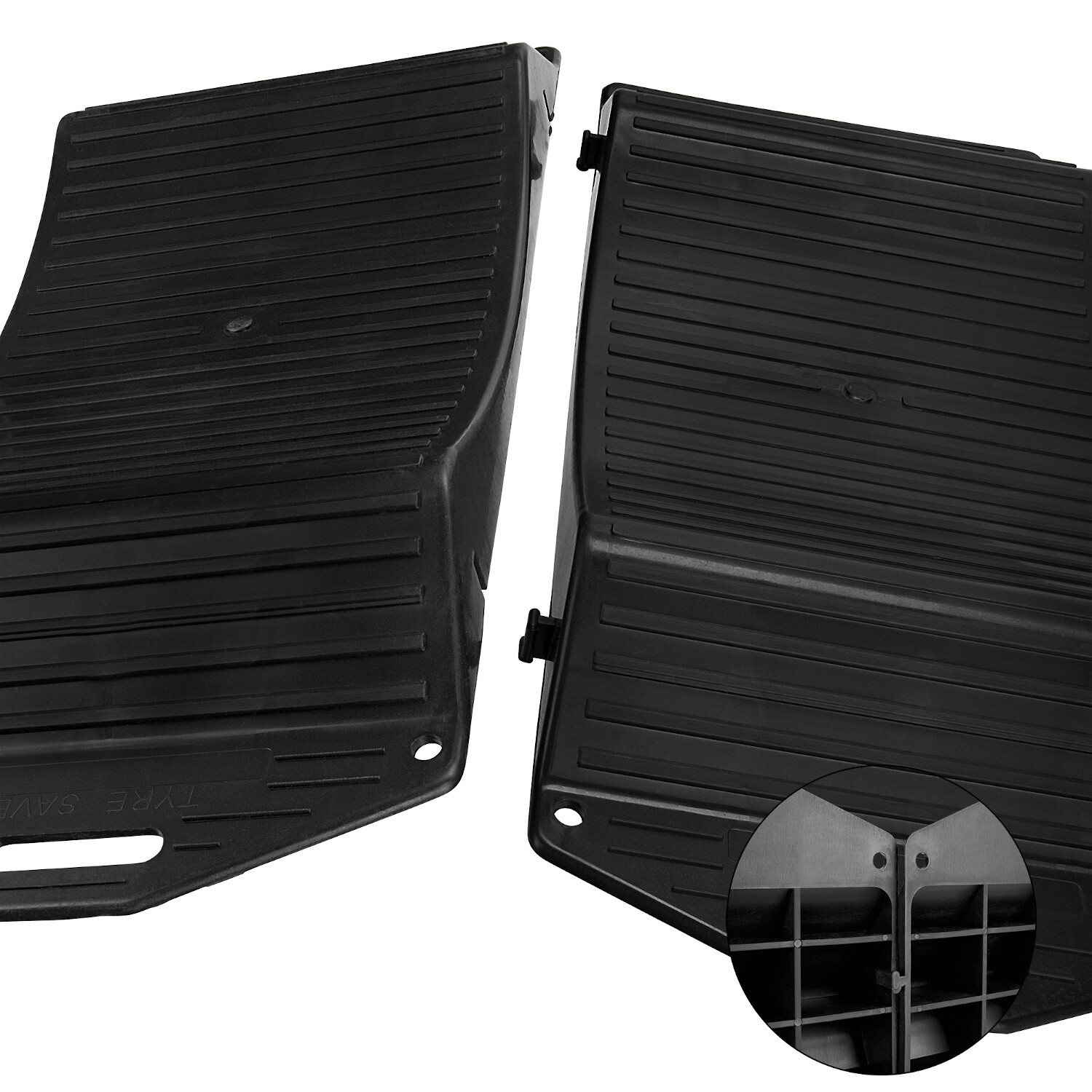 PROFIMAT Reifenschoner Set - Schutz Vor Standplatten Für Auto & Motorrad