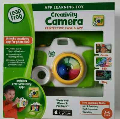 Leap Frog Creative Protective Camera Case and APP for iPhone & iPod Touch New