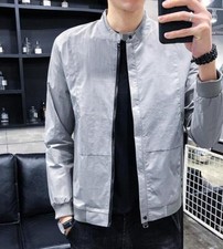 New Spring Autumn Men Jackets Work Suits Handsome Casual Fashion zipper Jackets