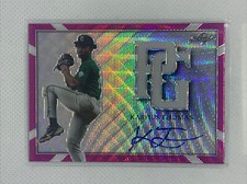 2021 LEAF PERFECT GAME METAL PINK WAVE KASSIUS THOMAS RC AUTO # 6/6