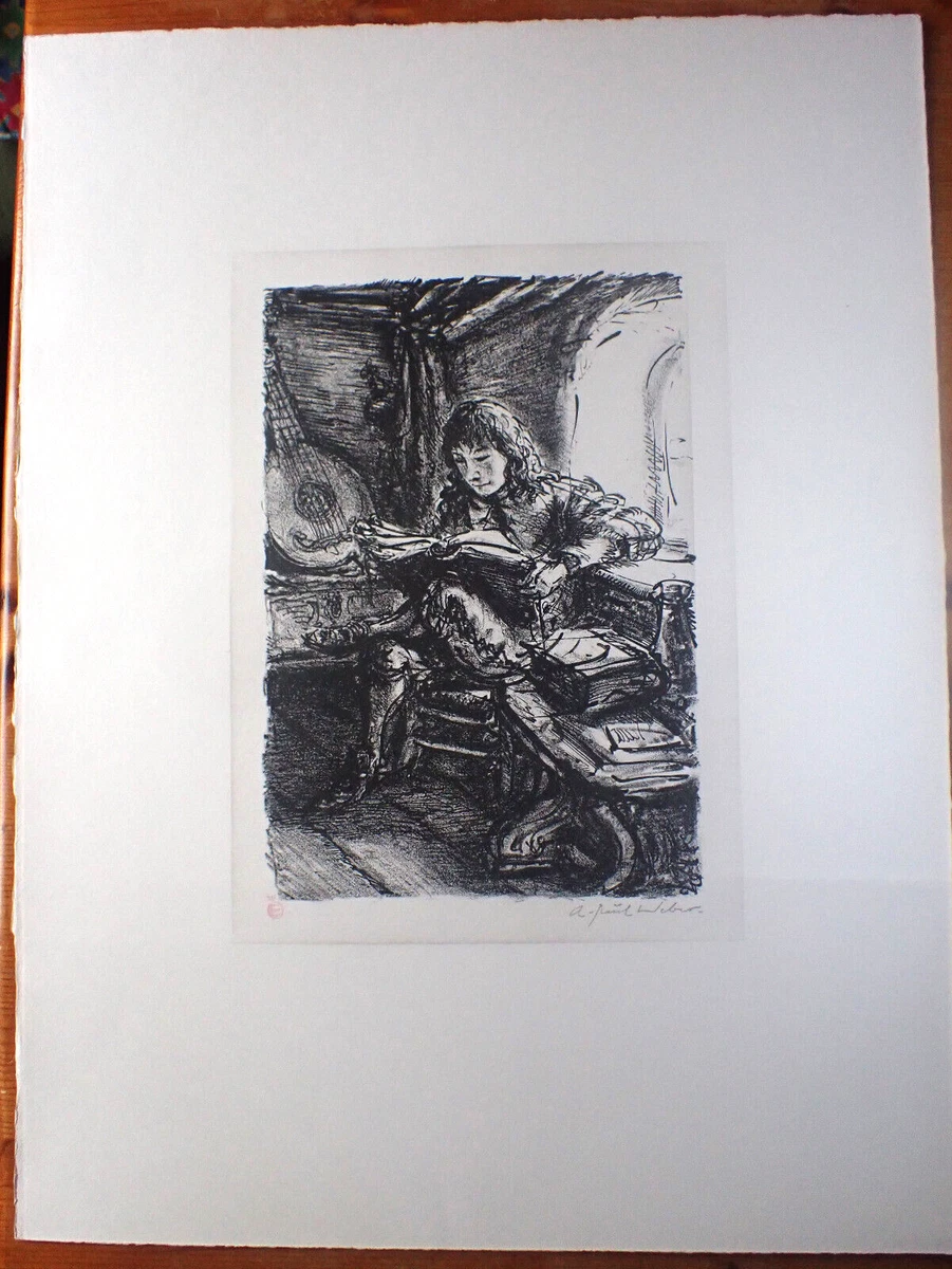LLL! "Simpel studiert" (A) Meisterwerk Jägerche Soest 30jährig Kri A. Paul Weber
