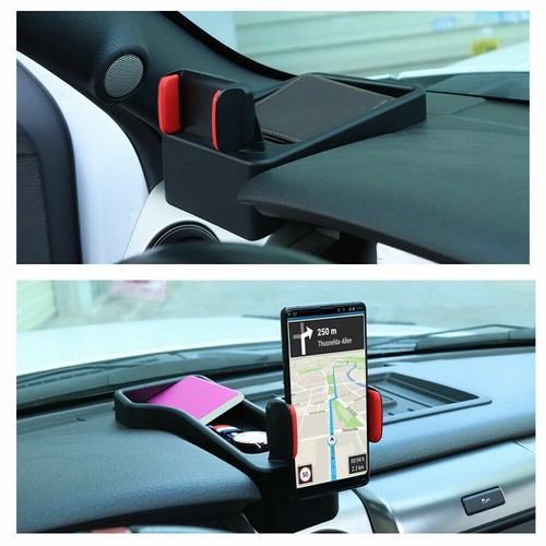 Dashboard Mobile Phone Bracket Holder with Storage Tray For Ford F150 2009-14 2X - Picture 4 of 7