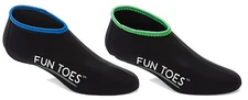 FUN TOES Neoprene Fin Scuba Diving Snorkeling Swimming 2.5MM Socks 2 Pairs