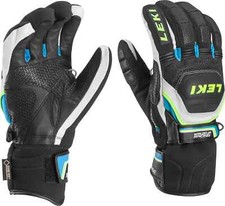 Leki World Cup Race Coach Flex Gortex Cyan Gloves