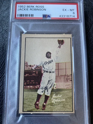 1952 Berks Ross Jackie Robinson PSA 6