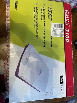 Vantas 3100 Color Image Flatbed Scanner Film Scanning 48-bit Color 1200x600 Dpi