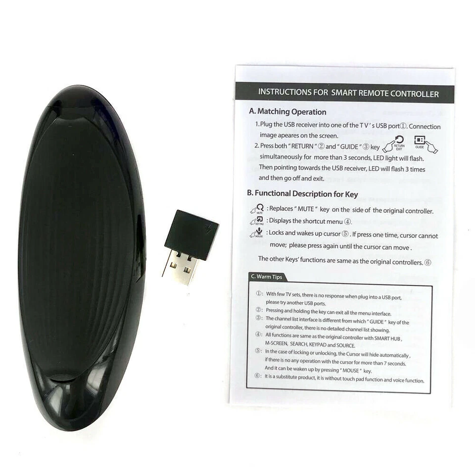 Fernbedienung für Samsung Smart TV TM1480 BN59-01181Q BN59-01181B BN59-01185B - Bild 3 von 3