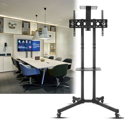 Tall Universal Mobile TV Cart TV Stand Mount /Trolley for 32-70'' TVs & Monitor