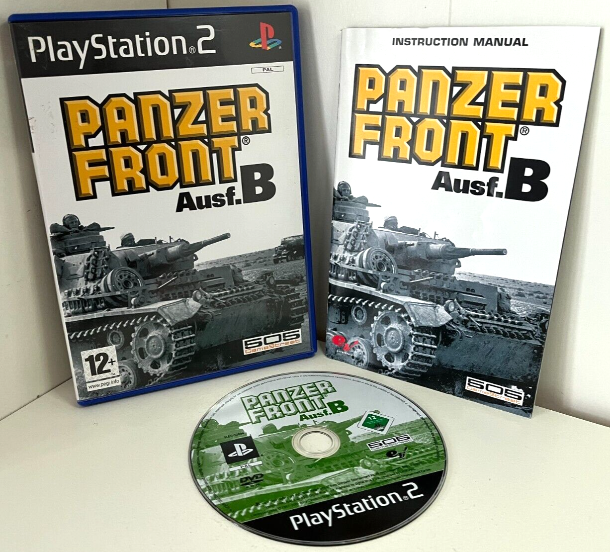 NEAR MINT (PS2) Panzer Front Ausf.B - Same Day Dispatched - UK PAL