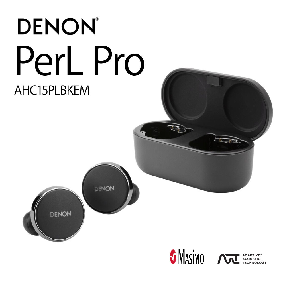 Denon PerL Pro Fully Wireless Earphones Black AHC15PLBKEM Denon PerL Pro Fully Wireless Earphones Black AHC15PLBKEM