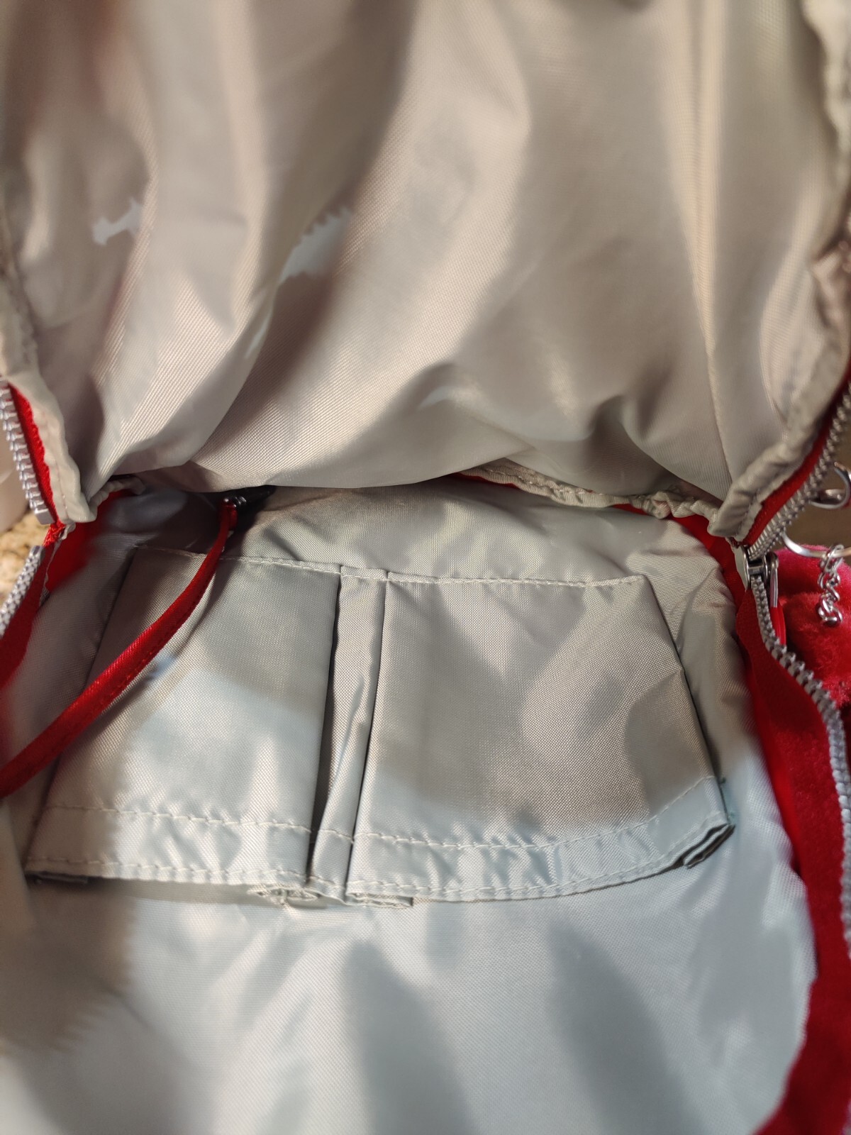 Red Kipling 14" Lightweight Backpack with Antonio… - image 8