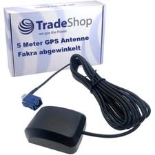GPS Antenne Fakra 90° Magnet 5 Meter für AUDI MMI A6 A8 A4 A5 Q5 A1 A3